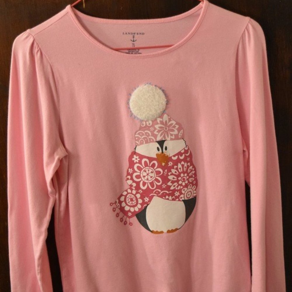 Lands Ends, LS shirt, size 16